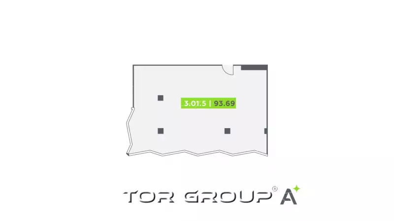Продажа офиса 93.69 кв.метров, 3 этаж-99. План объекта