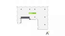 Продажа офиса 235.1 кв.метров, 6 этаж-99. План объекта