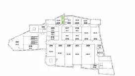 Аренда офиса 12.7 кв.метров, 2 этаж-99. План объекта