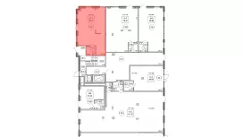Продажа универсального помещения 67 кв.м, 1 этаж-99. План объекта