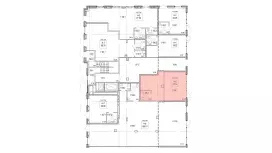 Продажа универсального помещения 57.3 кв.м, 1 этаж-99. План объекта