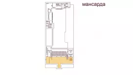 Аренда офиса 659.7 кв.метров, 5 этаж-99. План объекта