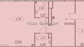 Продажа универсального помещения 107.66 кв.м,1этаж-99. План объекта