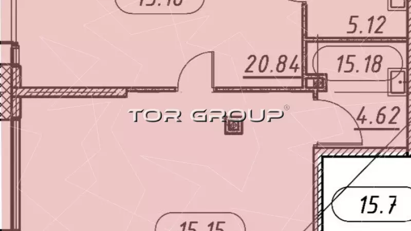 Продажа универсального помещения 99.94 кв.м, 1этаж-99. План объекта
