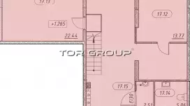 Продажа универсального помещения 125.25 кв.м,1этаж-99. План объекта