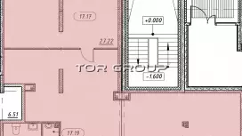 Продажа универсального помещения 140.16 кв.м,1этаж-99. План объекта