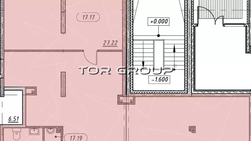 Продажа универсального помещения 140.16 кв.м,1этаж-99. План объекта