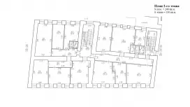 Аренда офиса 1389 кв.метров, 1 этаж-99. План объекта