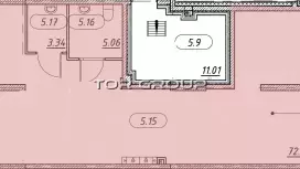 Продажа универсального помещения 80.91 кв.м, 1этаж-99. План объекта