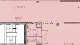 Продажа универсального помещения 95.69 кв.м, 1этаж-99. План объекта