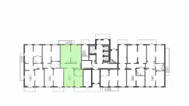 Продажа универсального помещения 92.4 кв.м, 1 этаж-99. План объекта