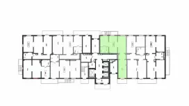 Продажа универсального помещения 74 кв.м, 1 этаж-99. План объекта