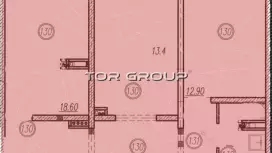 Продажа универсального помещения 144.9 кв.м, 1этаж-99. План объекта