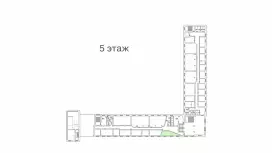 Аренда офиса 25.4 кв.метров, 5 этаж-99. План объекта