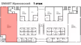 Продажа универсального помещения 470.69 кв.м,1этаж-99. План объекта