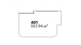 Продажа универсального помещения 587.39 кв.м,4этаж-99. План объекта