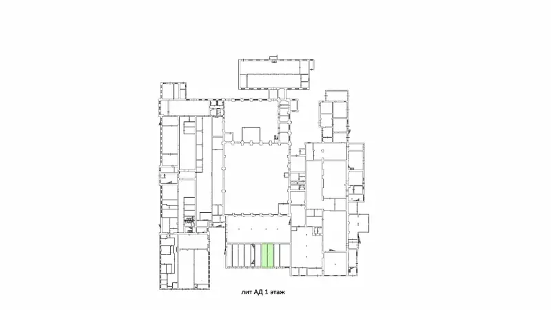Аренда склада 90.9 кв.метров, 1 этаж-99. План объекта