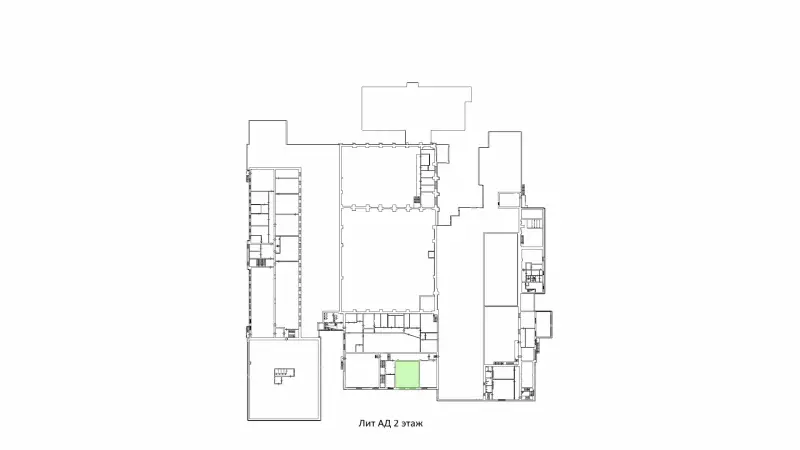 Аренда склада 99 кв.метров, 2 этаж-99. План объекта