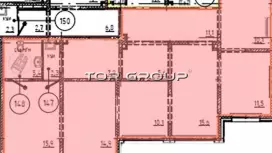 Продажа универсального помещения 110.4 кв.м, 1этаж-99. План объекта