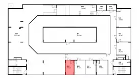 Продажа офиса 14.2 кв.метров, 2 этаж-99. План объекта
