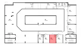 Продажа офиса 18.5 кв.метров, 2 этаж-99. План объекта