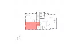 Продажа универсального помещения 76 кв.м, 1 этаж-99. План объекта