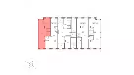 Продажа универсального помещения 78 кв.м, 1 этаж-99. План объекта