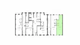 Продажа универсального помещения 61.7 кв.м, 1 этаж-99. План объекта
