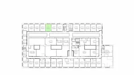 Аренда офиса 47 кв.метров, 3 этаж-99. План объекта