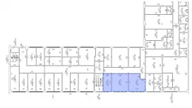 Аренда склада 84.9 кв.метров, 3 этаж-99. План объекта