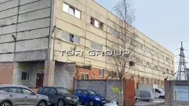 Производств.-складской  комплекс 4357 м2 у метро-2. Фасад с угла