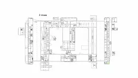 Аренда офиса 55.5 кв.метров, 2 этаж-99. План объекта
