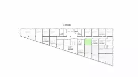 Продажа универсального помещения 30.8 кв.м, 1 этаж-99. План объекта