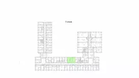 Аренда офиса 51.4 кв.метров, 3 этаж-99. План объекта