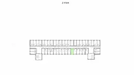 Аренда офиса 16.59 кв.метров, 4 этаж-99. План объекта