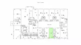 Аренда офиса 52.4 кв.метров, 2 этаж-99. План объекта