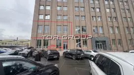 Столовая 188 м2 в БЦ (100% заполнение)-1. Фасад фронтальная
