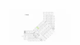 Аренда офиса 17.7 кв.метров, 3 этаж-99. План объекта