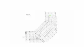 Аренда офиса 11.4 кв.метров, 3 этаж-99. План объекта