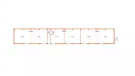 Аренда универсального помещения 120.5 кв.м, 1 этаж-99. План объекта