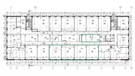 Аренда офиса 220,4 кв.метров, 3 этаж-99. План объекта