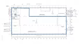 Склад/производство 4722 м&sup2;, 8 км от КАД-99. План объекта