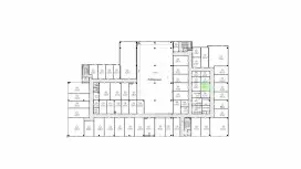 Аренда офиса 19.9 кв.метров, 3 этаж-99. План объекта