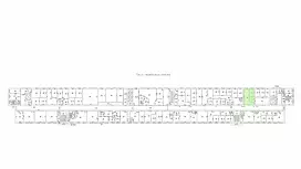 Аренда офиса 44.9 кв.метров, 3 этаж-99. План объекта