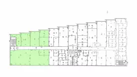 Аренда офиса 436.4 кв.метров, 5 этаж-99. План объекта