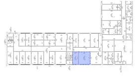 Аренда склада 53.5 кв.метров, 3 этаж-99. План объекта