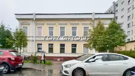 Аренда офиса 300 кв.метров, 1 этаж-1. Фасад фронтальная