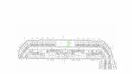 Аренда офиса 38.9 кв.метров, 5 этаж-99. План объекта