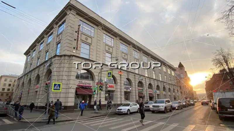 Аренда в ТЦ 187 м2-1. Фасад фронтальная