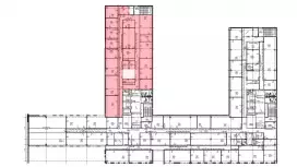 Аренда офиса 547.92 кв.метров, 3 этаж-99. План объекта